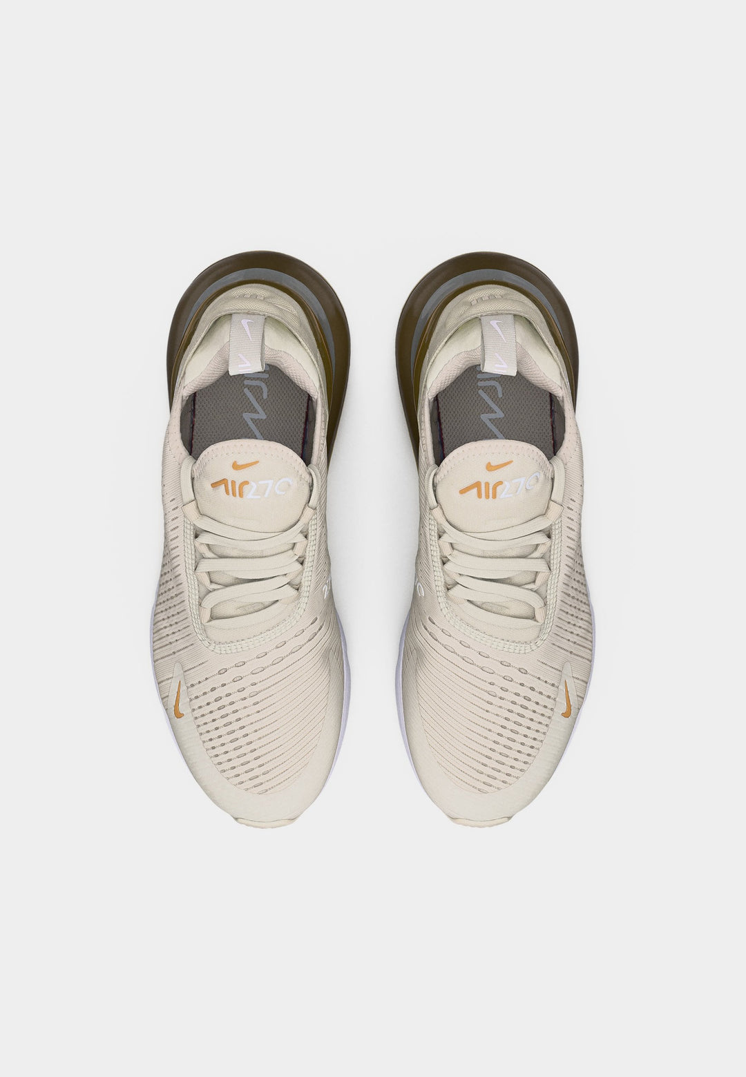 Nike AIR MAX 270 - light bone/metallic gold-coloured/white