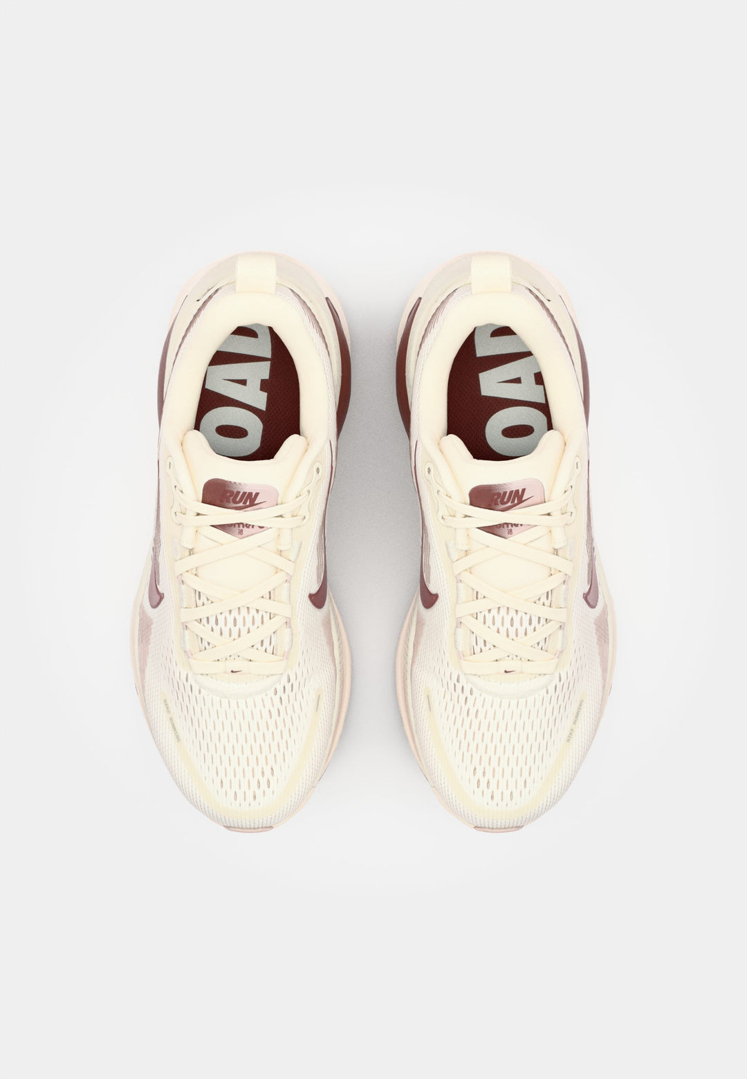 Nike VOMERO 18 - pale ivory/dark team red/red sepia/silt red/phantom