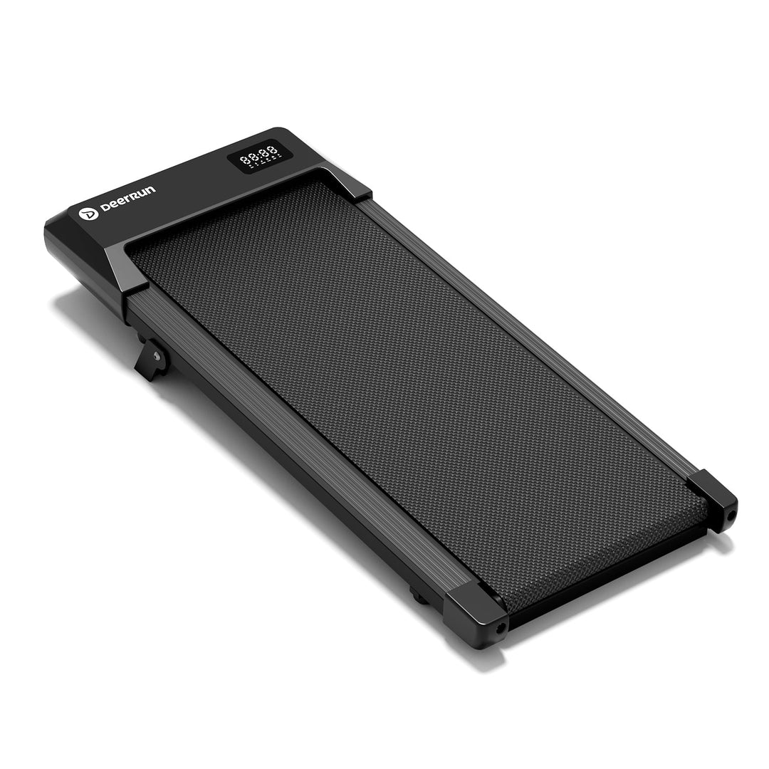DeerRun Q2 Urban 7% Incline Under-desk Walking Pad with Smart Control | Black