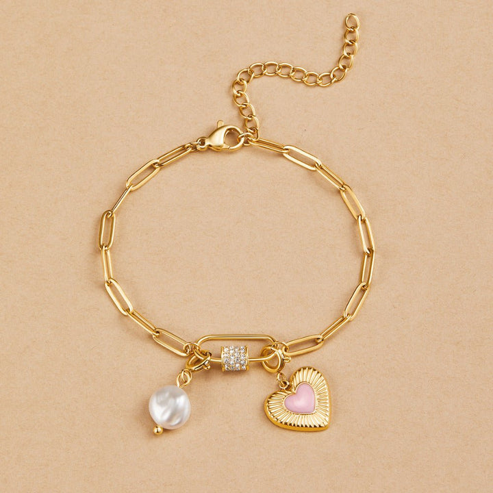 Blush Gold Heart Charm VIP