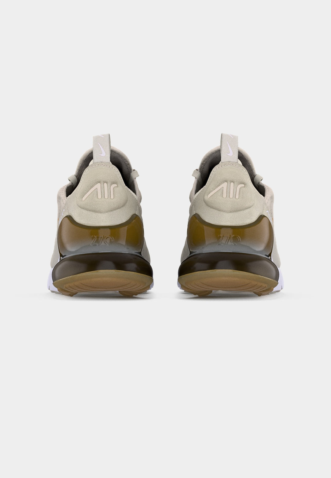 Nike AIR MAX 270 - light bone/metallic gold-coloured/white