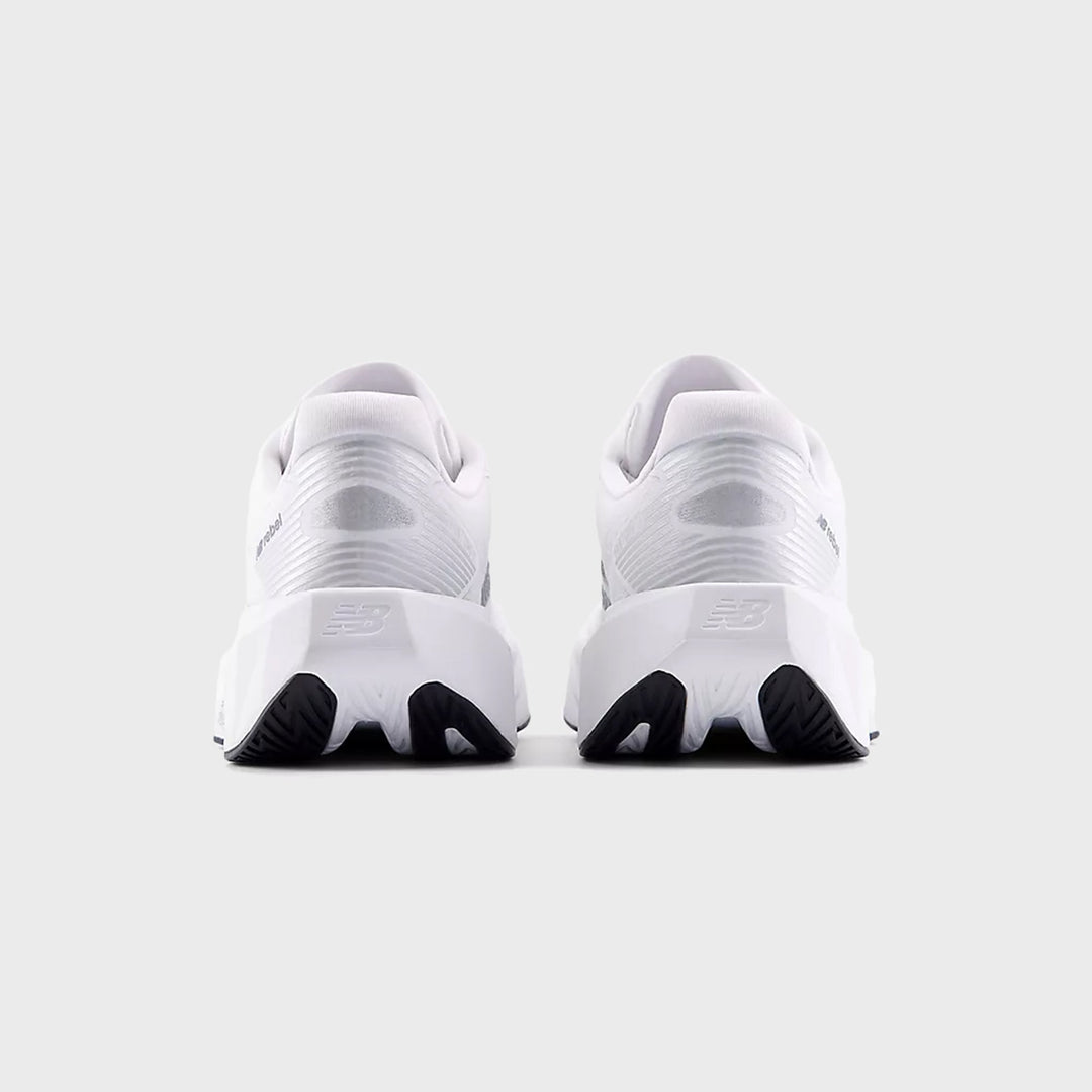 New Balance FuelCell Rebel v5 - White / Silver Metallic